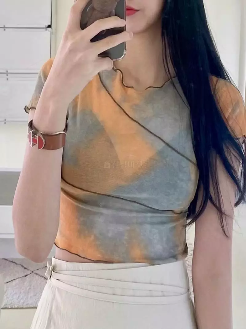 Binus - Korean Women Fashion - #momslook - Mini Tee - 3
