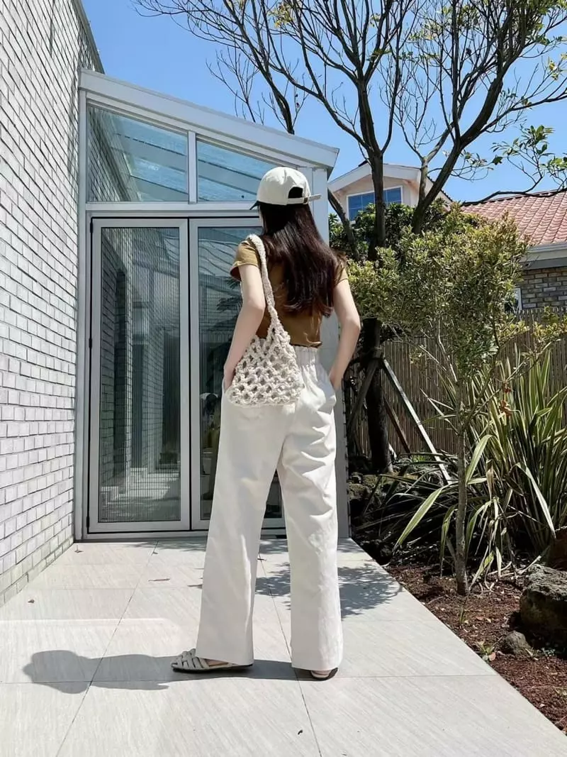 Binus - Korean Women Fashion - #romanticstyle - Ray Pants - 3