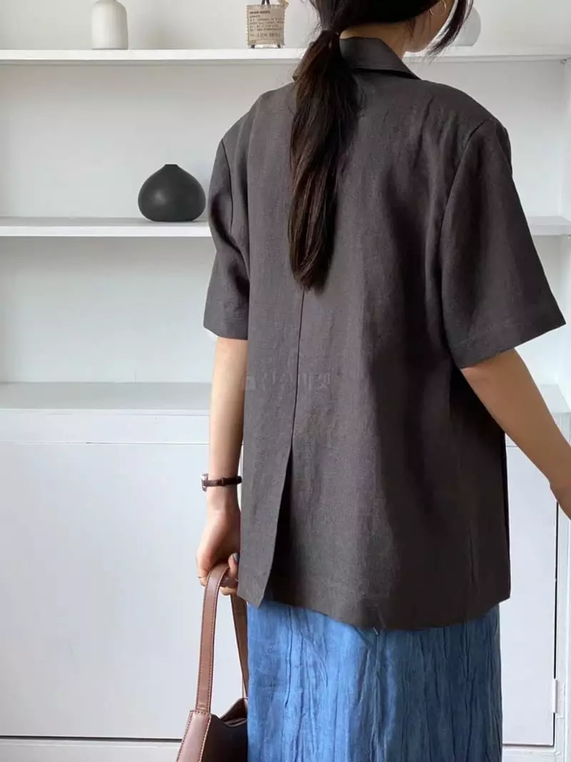 Binus - Korean Women Fashion - #womensfashion - Pintuck Jacket