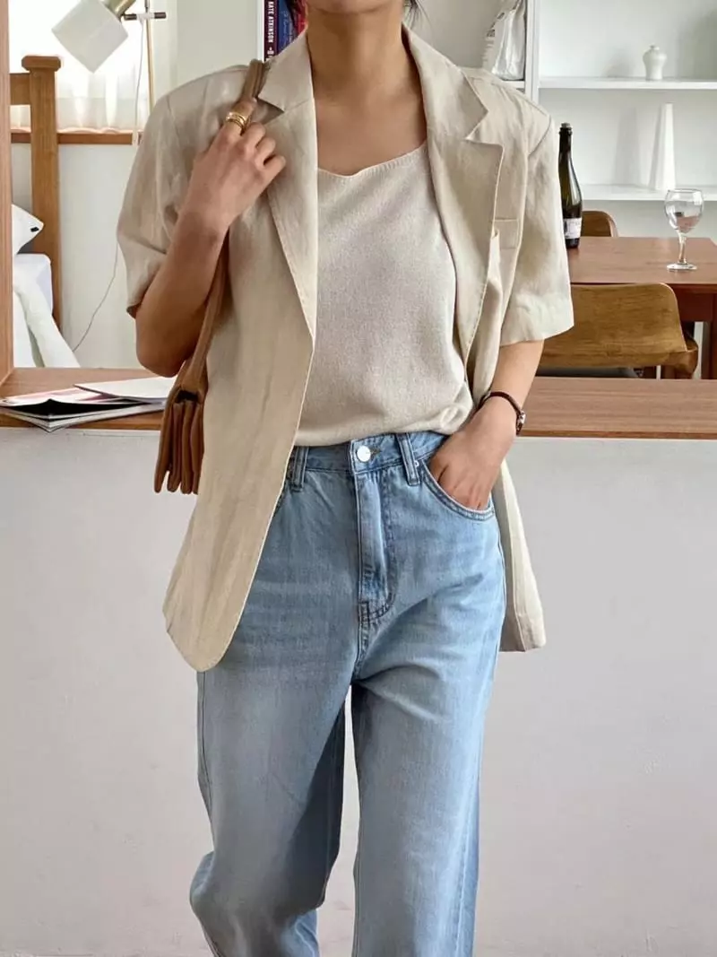 Binus - Korean Women Fashion - #womensfashion - Pintuck Jacket - 3
