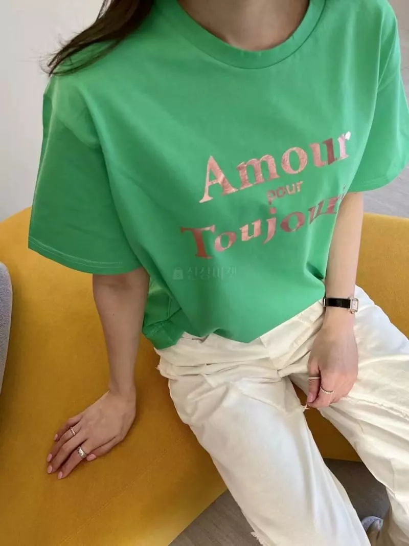 Binus - Korean Women Fashion - #womensfashion - Amor Tee - 2