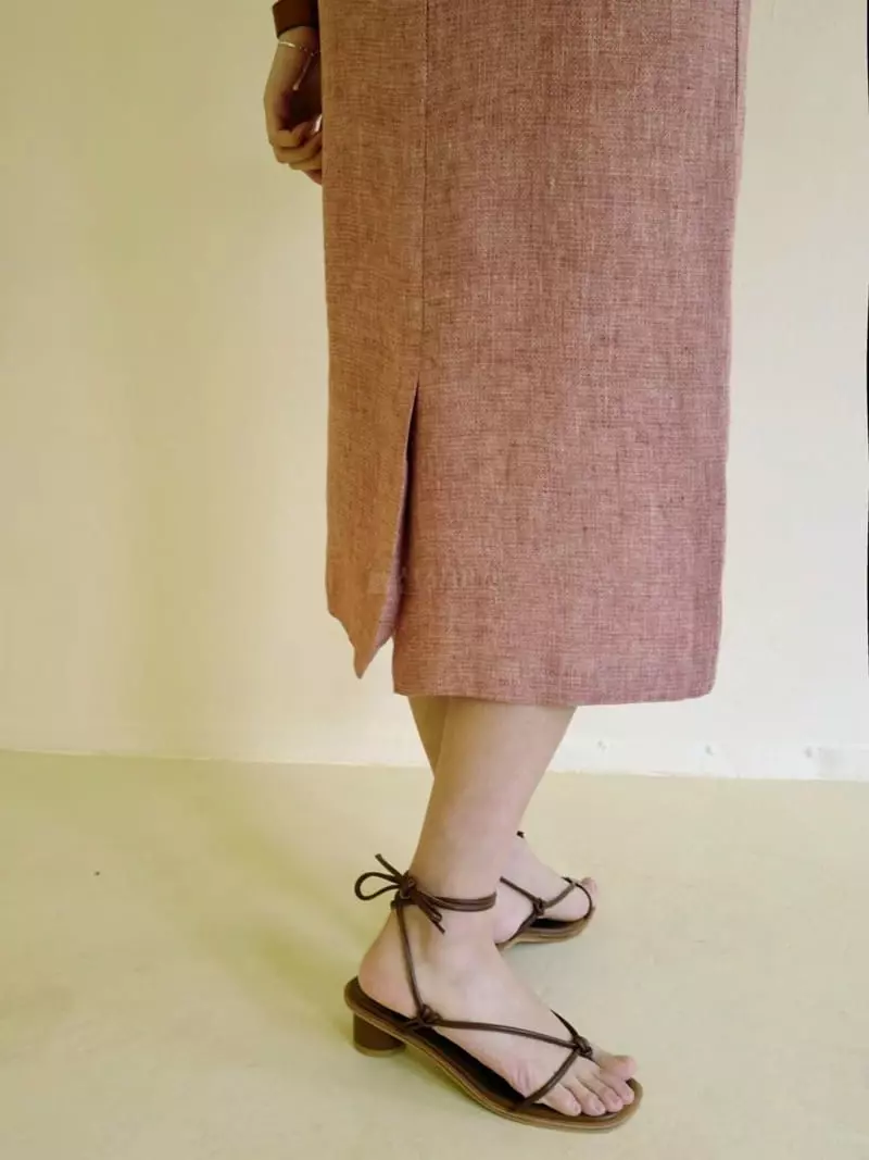 Binus - Korean Women Fashion - #womensfashion - Linen Skirt