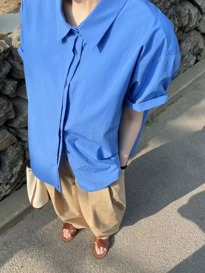 Binus - Korean Women Fashion - #womensfashion - Roll-up Shirt - 2