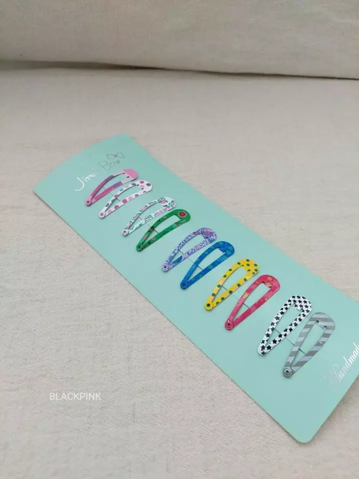 Black Pink - Korean Children Fashion - #Kfashion4kids - Rolly Pop Hairpin - 2