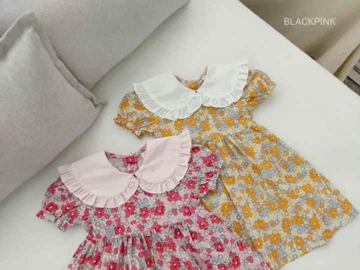 Black Pink - Korean Children Fashion - #discoveringself - Amblin One-piece - 2