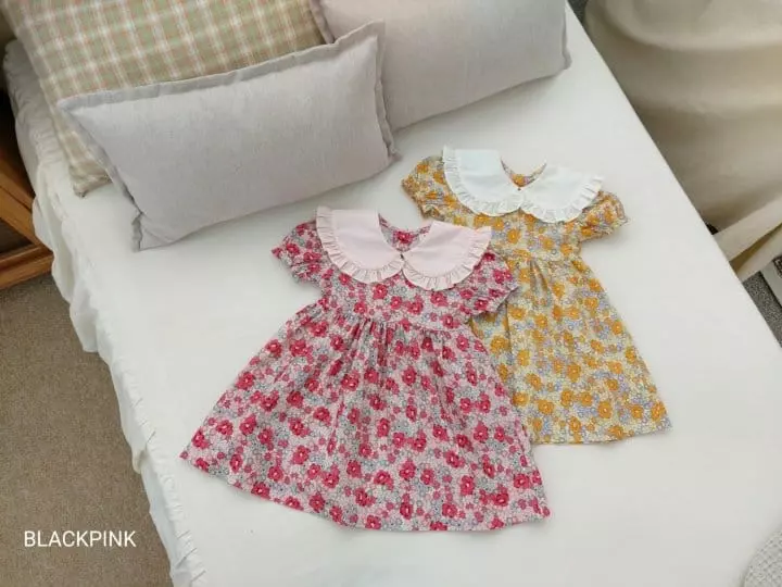 Black Pink - Korean Children Fashion - #fashionkids - Amblin One-piece - 3
