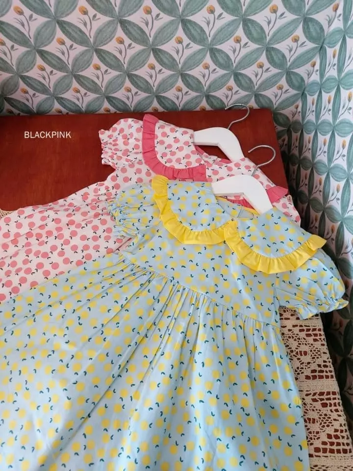 Black Pink - Korean Children Fashion - #fashionkids - Clara One-piece