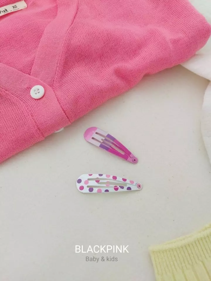 Black Pink - Korean Children Fashion - #littlefashionista - Rolly Pop Hairpin - 3