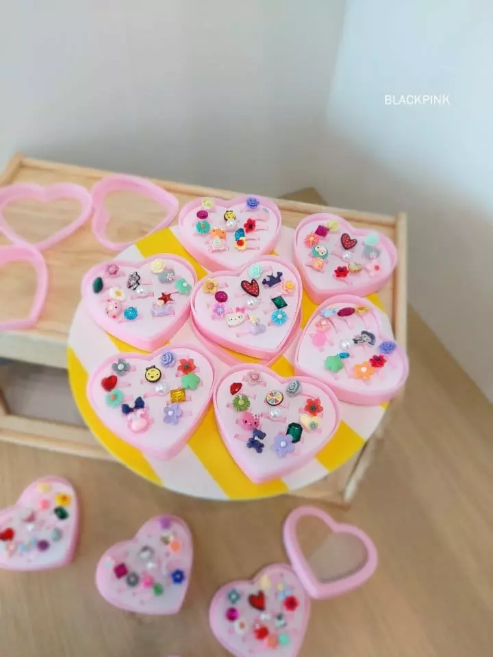 Black Pink - Korean Children Fashion - #magicofchildhood - Random Ring Set - 2