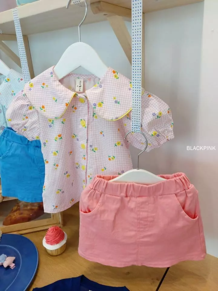 Black Pink - Korean Children Fashion - #toddlerclothing - Candy Pping Blouse - 4