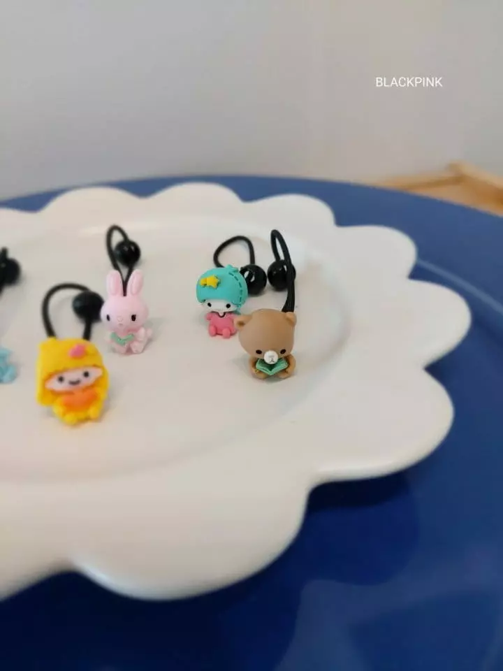 Black Pink - Korean Children Fashion - #stylishchildhood - Bell Hairpin - 3