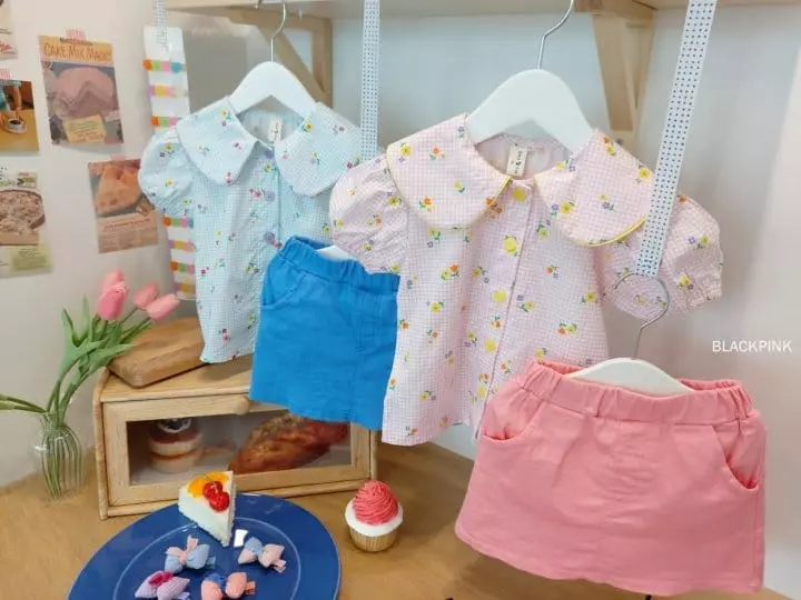 Black Pink - Korean Children Fashion - #todddlerfashion - Candy Pping Blouse - 2