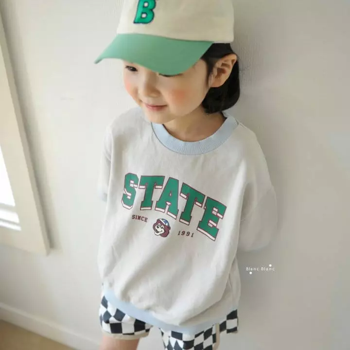 Blancblanc - Korean Children Fashion - #Kfashion4kids - State Tee - 9