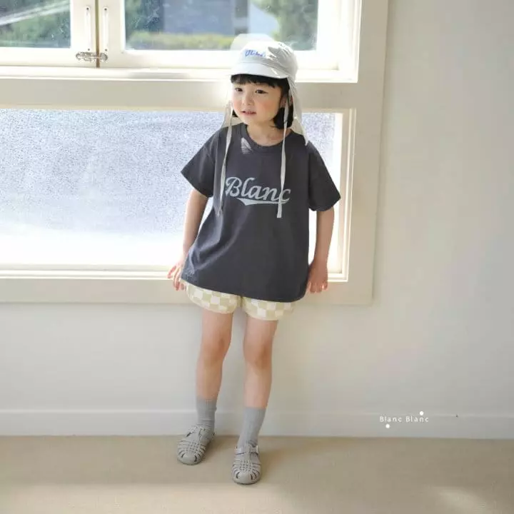 Blancblanc - Korean Children Fashion - #Kfashion4kids - Blanc Simple Tee - 5