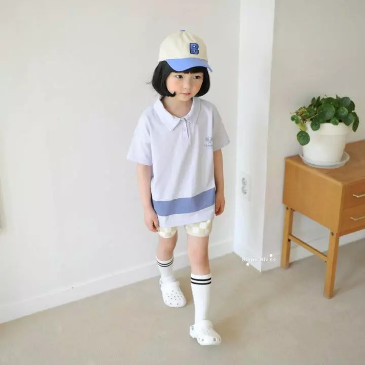 Blancblanc - Korean Children Fashion - #kidzfashiontrend - Tennis Tee - 4