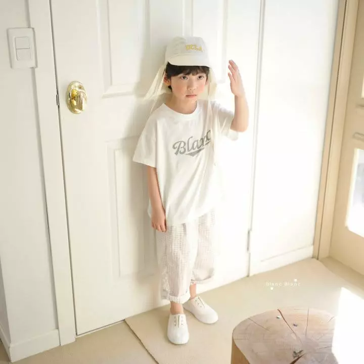 Blancblanc - Korean Children Fashion - #Kfashion4kids - One Tuck Square Pants - 8