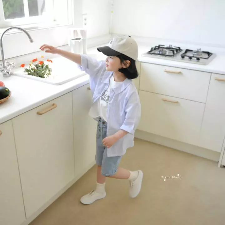 Blancblanc - Korean Children Fashion - #childofig - Blanc Simple Tee - 10