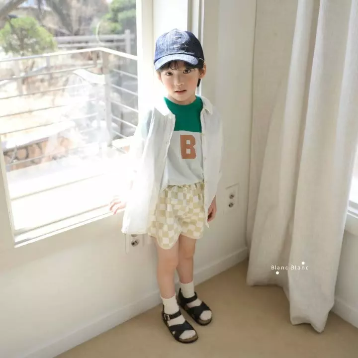 Blancblanc - Korean Children Fashion - #childofig - B Studant Tee - 8