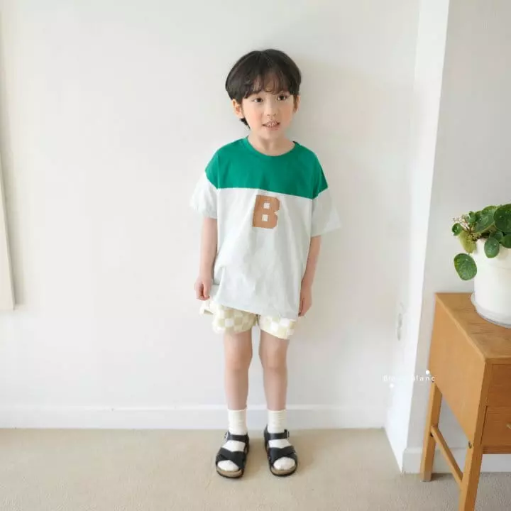 Blancblanc - Korean Children Fashion - #childofig - B Studant Tee - 9
