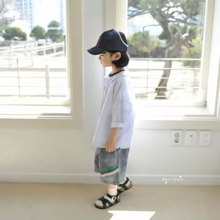 Blancblanc - Korean Children Fashion - #childofig - Grungy Pants - 3