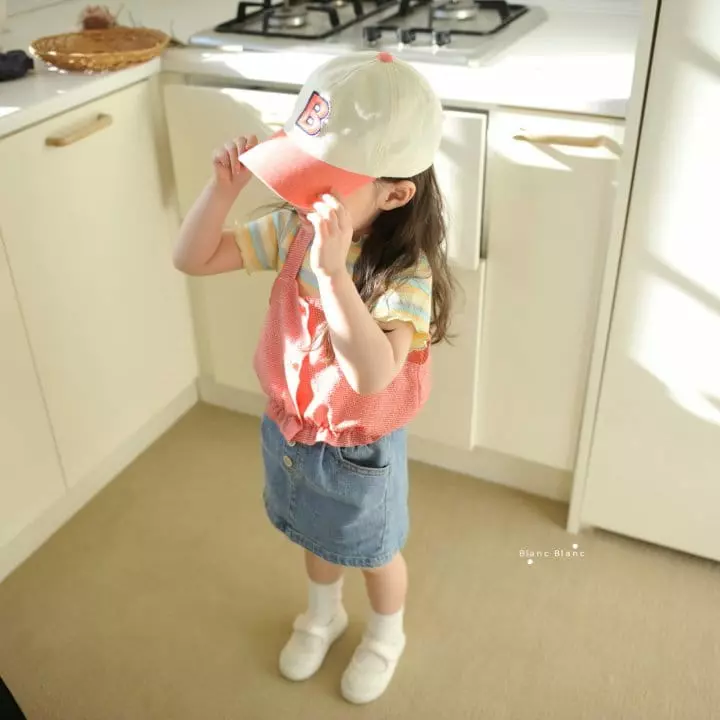 Blancblanc - Korean Children Fashion - #childofig - Check Busiter - 2