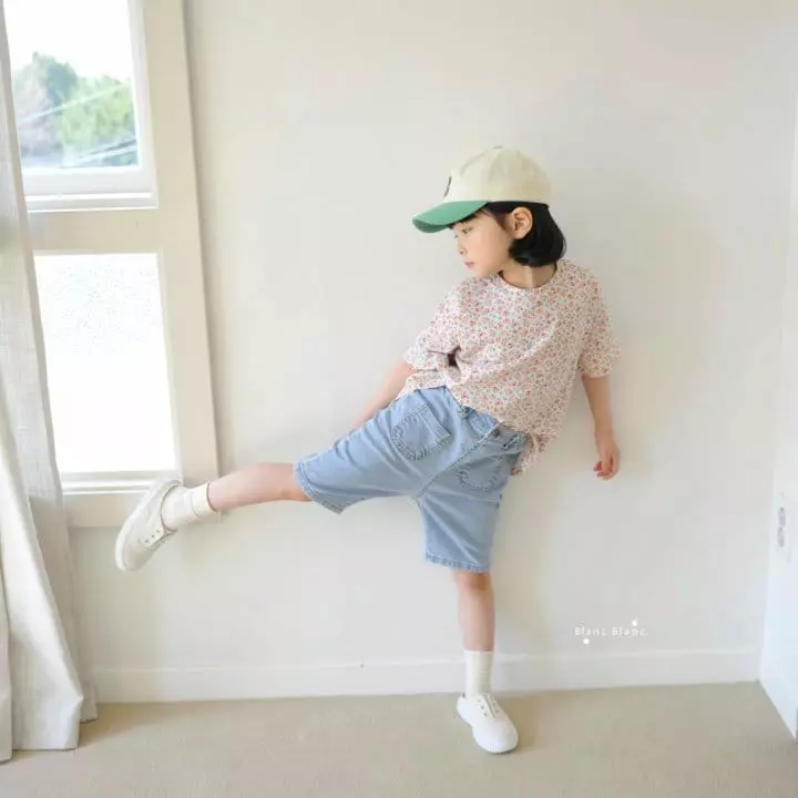 Blancblanc - Korean Children Fashion - #childofig - Pocket Jeans - 10