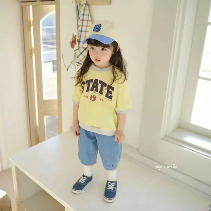 Blancblanc - Korean Children Fashion - #childrensboutique - State Tee - 2