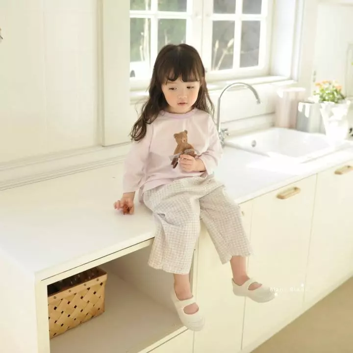Blancblanc - Korean Children Fashion - #childrensboutique - Happy Bear Tee