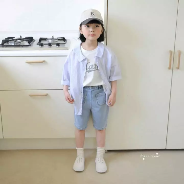 Blancblanc - Korean Children Fashion - #childrensboutique - Blanc Simple Tee - 12