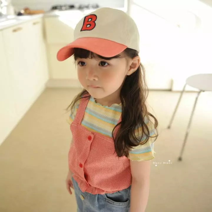 Blancblanc - Korean Children Fashion - #childofig - Check Busiter - 4