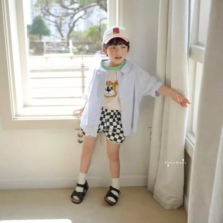 Blancblanc - Korean Children Fashion - #childrensboutique - B Bear Shirt Jacket - 2