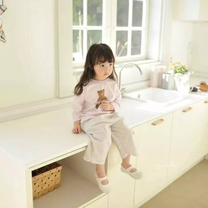 Blancblanc - Korean Children Fashion - #designkidswear - Happy Bear Tee - 2