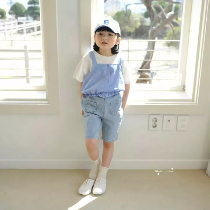 Blancblanc - Korean Children Fashion - #designkidswear - Pocket Jeans - 12
