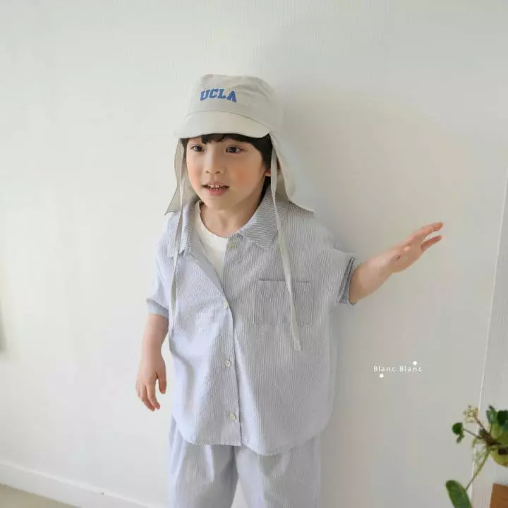Blancblanc - Korean Children Fashion - #designkidswear - Shirt Top Bottom Set - 10