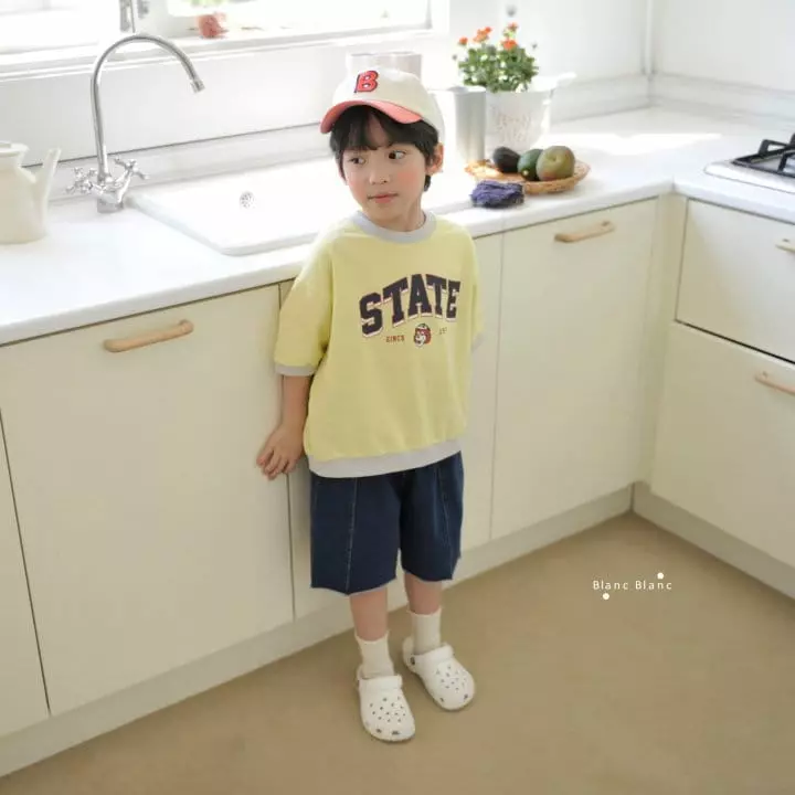 Blancblanc - Korean Children Fashion - #designkidswear - State Tee - 4