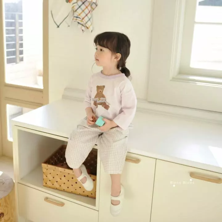 Blancblanc - Korean Children Fashion - #discoveringself - Happy Bear Tee - 3