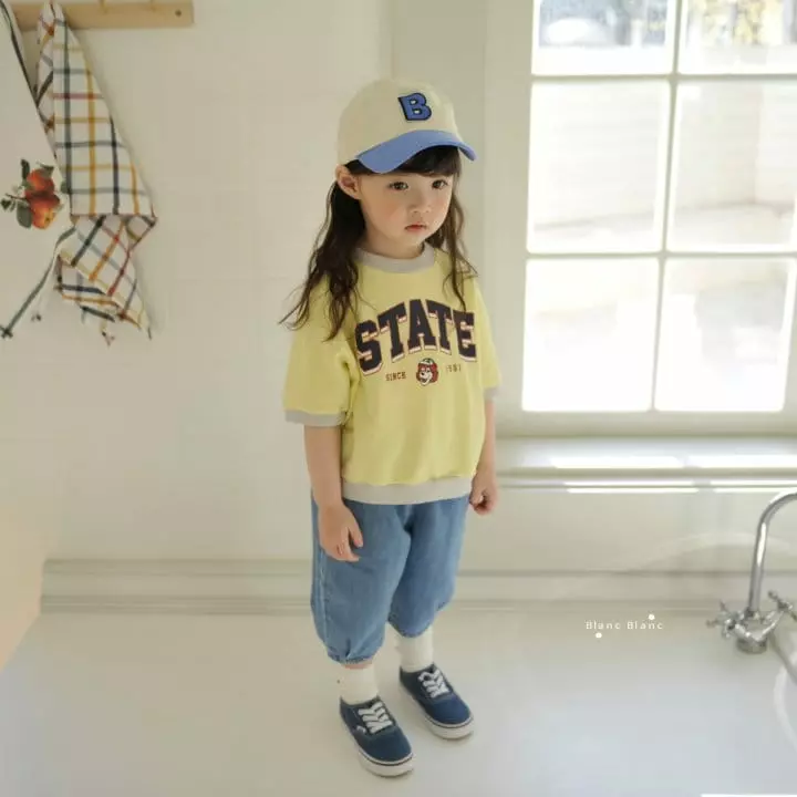Blancblanc - Korean Children Fashion - #fashionkids - State Tee - 5