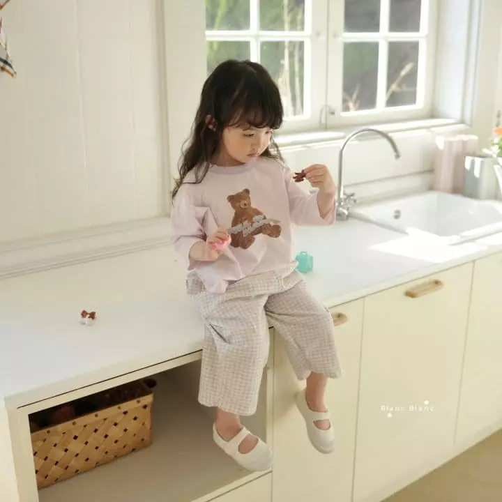 Blancblanc - Korean Children Fashion - #discoveringself - Happy Bear Tee - 4