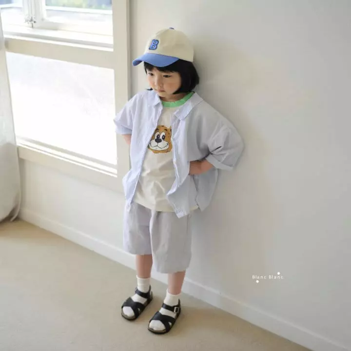 Blancblanc - Korean Children Fashion - #fashionkids - UCLA Bear Tee - 4