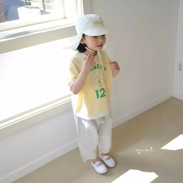Blancblanc - Korean Children Fashion - #kidsshorts - Awesome Bear Tee - 3