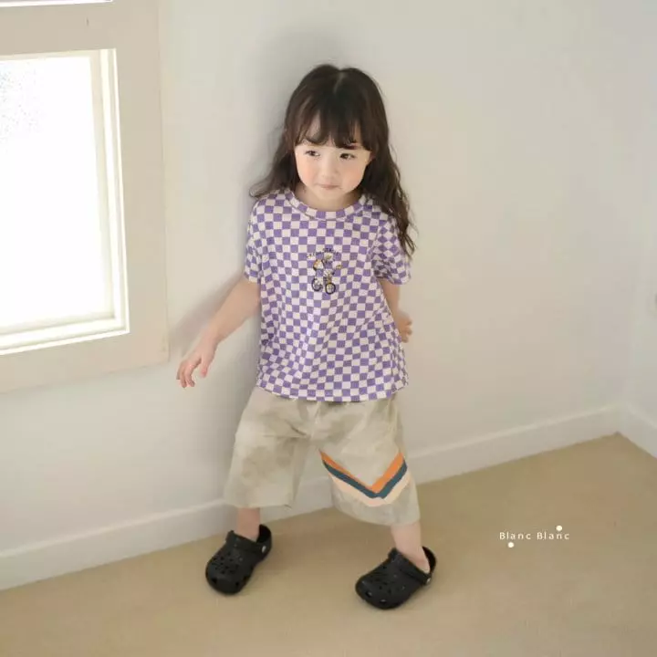 Blancblanc - Korean Children Fashion - #kidsshorts - Fresh Tee - 11