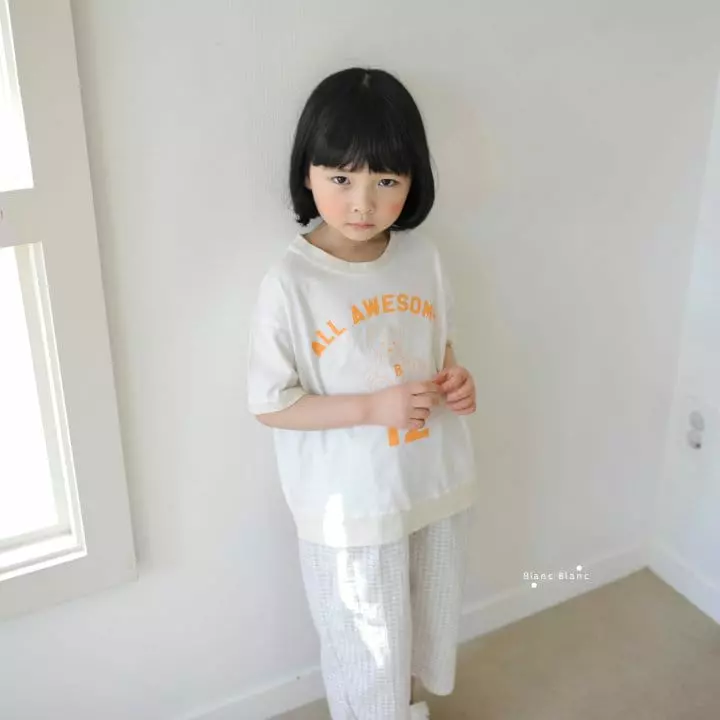 Blancblanc - Korean Children Fashion - #kidsshorts - One Tuck Square Pants - 5