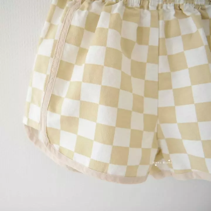 Blancblanc - Korean Children Fashion - #kidsshorts - Chess Shorts - 2