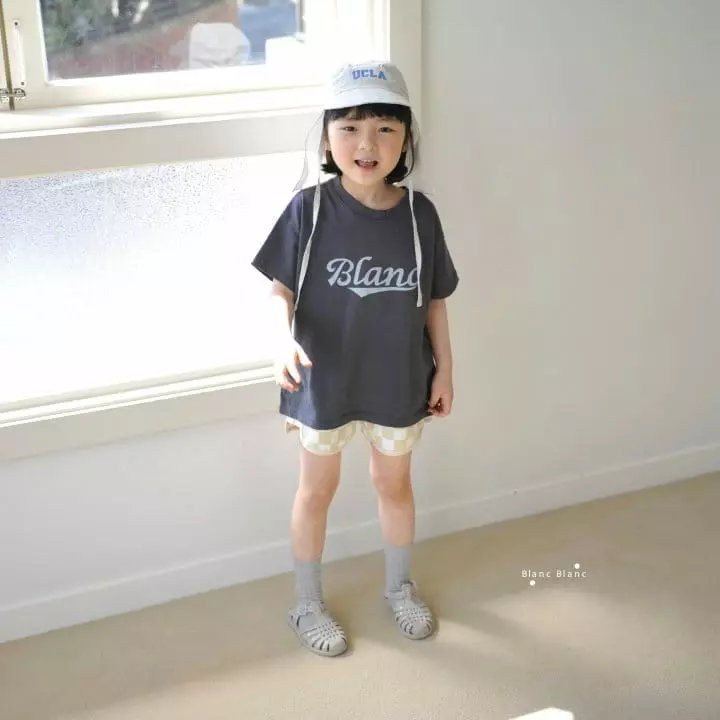 Blancblanc - Korean Children Fashion - #kidsstore - Blanc Simple Tee - 3