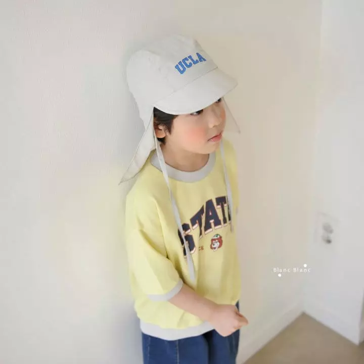 Blancblanc - Korean Children Fashion - #kidzfashiontrend - State Tee - 8