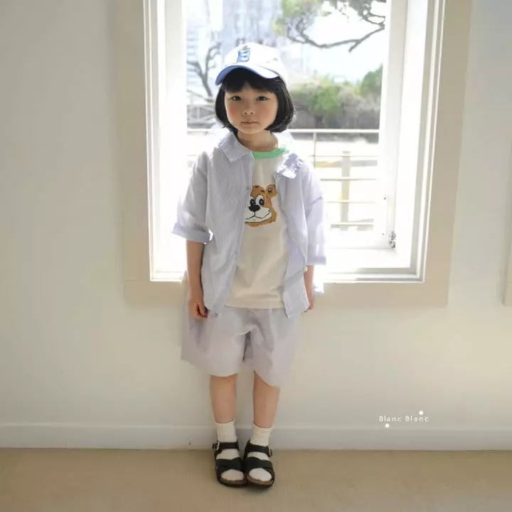 Blancblanc - Korean Children Fashion - #kidzfashiontrend - UCLA Bear Tee - 6