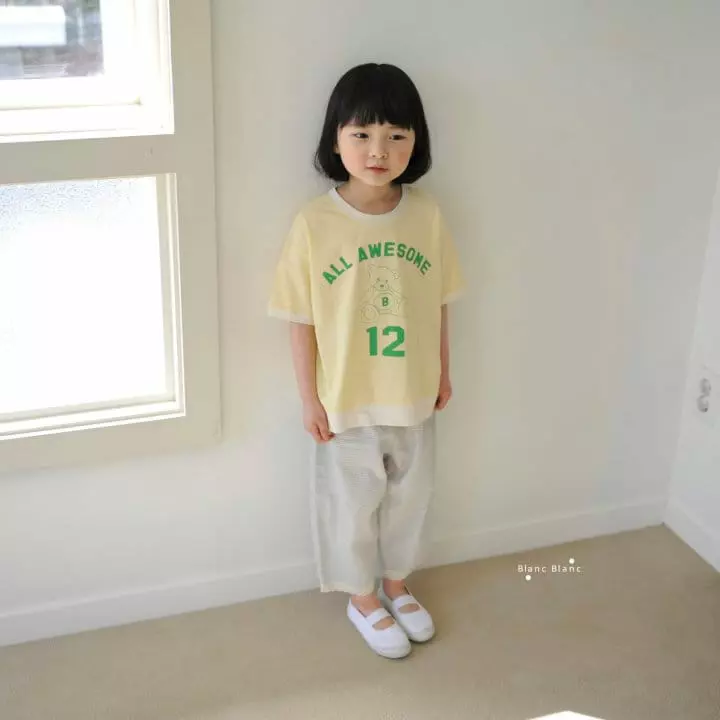 Blancblanc - Korean Children Fashion - #kidzfashiontrend - Awesome Bear Tee - 5