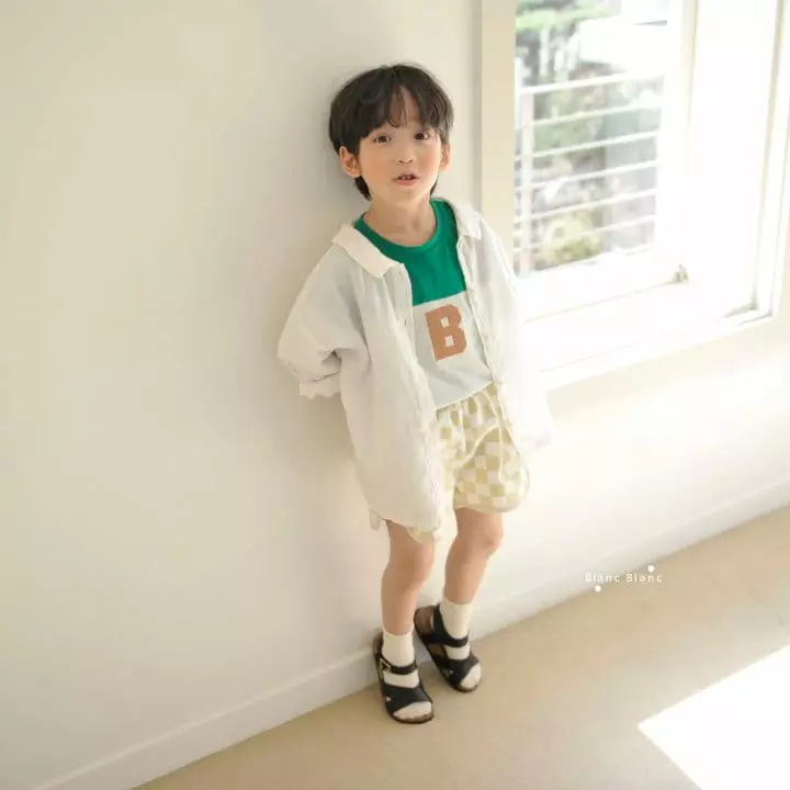 Blancblanc - Korean Children Fashion - #kidzfashiontrend - B Bear Shirt Jacket - 8