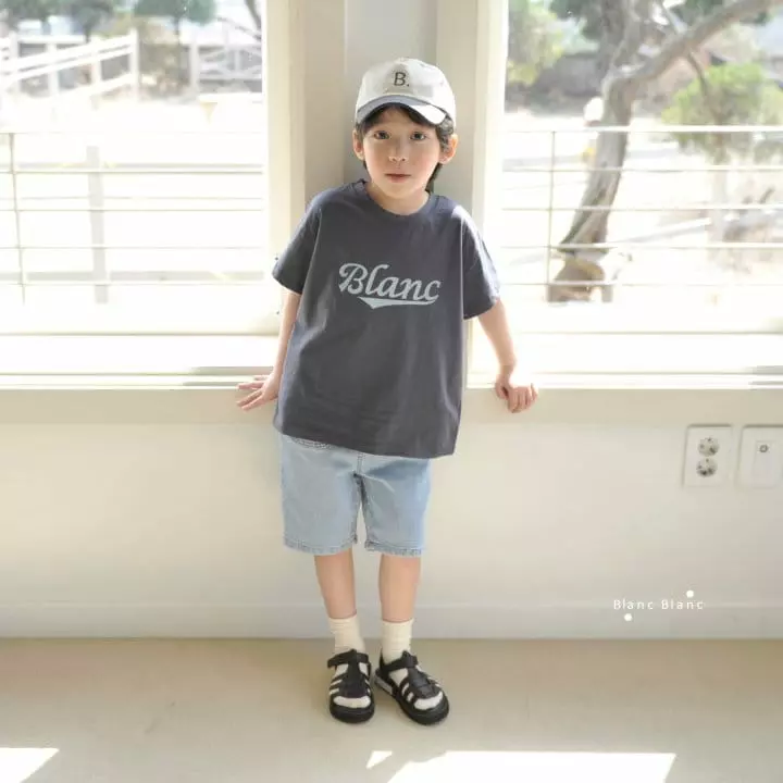 Blancblanc - Korean Children Fashion - #kidzfashiontrend - Pocket Jeans