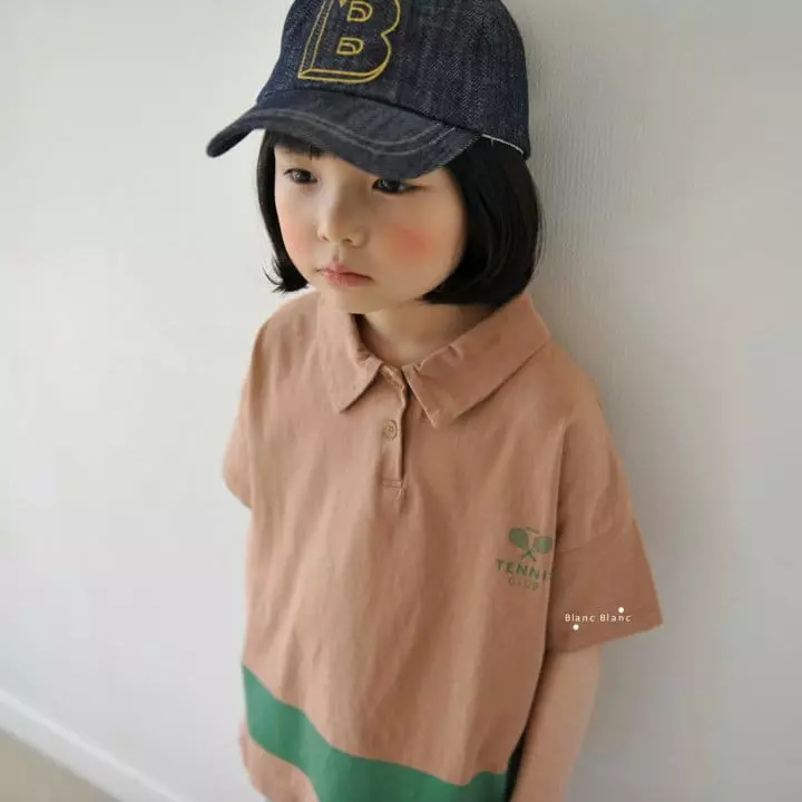 Blancblanc - Korean Children Fashion - #littlefashionista - Tennis Tee - 5